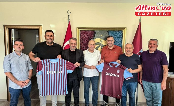 Kıbrıs Türk Futbol Federasyonundan Trabzonspor Kulübüne ziyaret