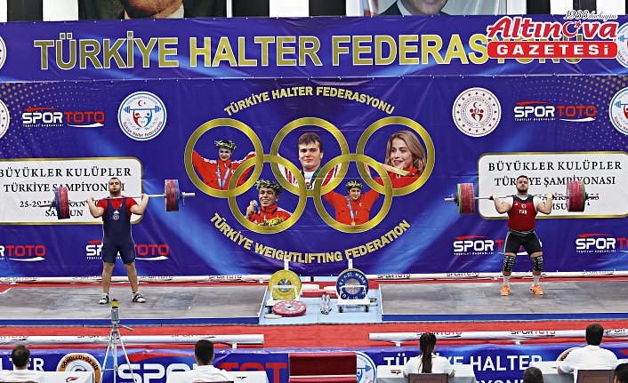 Kulüpler Türkiye Halter Şampiyonası Samsun'da sona erdi