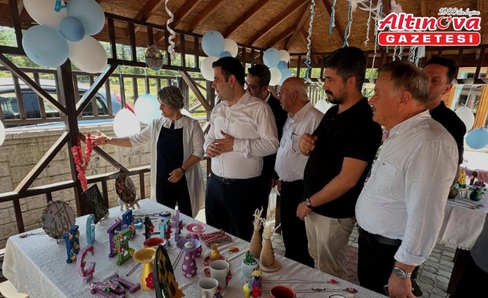 Ladik Kaymakamı Özbalta'dan Yatılı Kız Kur'an Kursu'na ziyaret