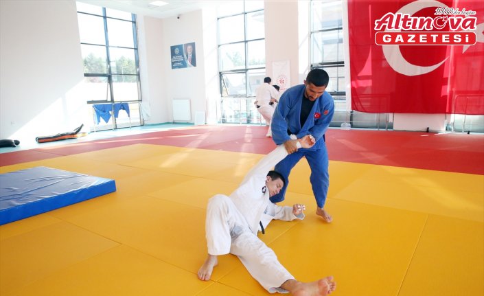 Milli judocu Salih Yıldız'ın hedefi 2028 olimpiyatları