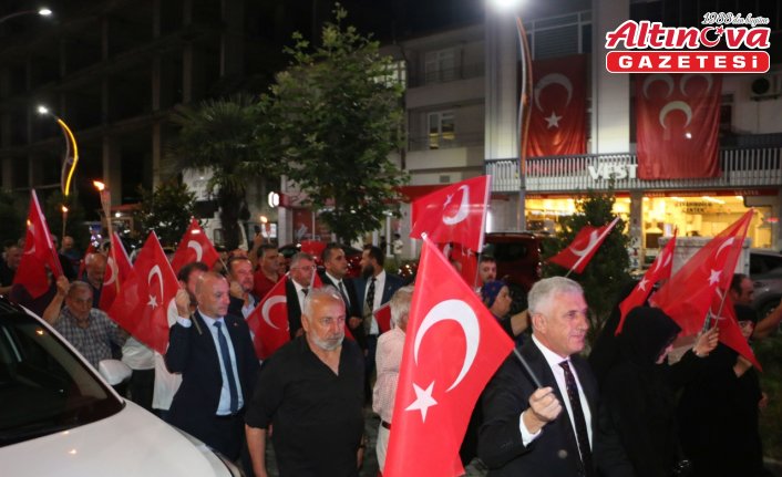 Of’ta 15 Temmuz Demokrasi ve Milli Birlik Günü etkinliği düzenlendi