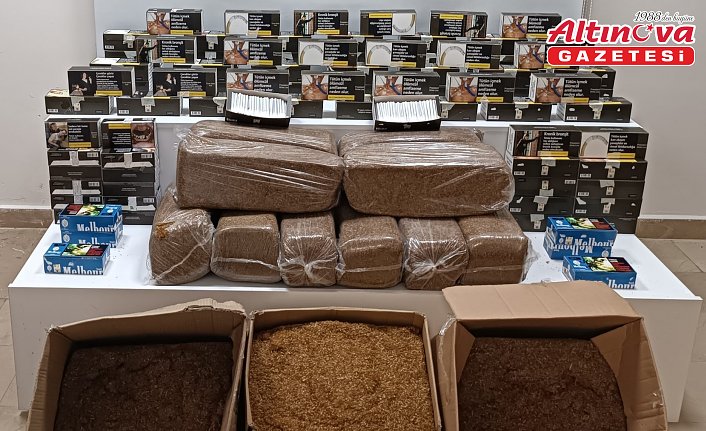 Samsun'da 19 bin 200 doldurulmuş makaron ele geçirildi