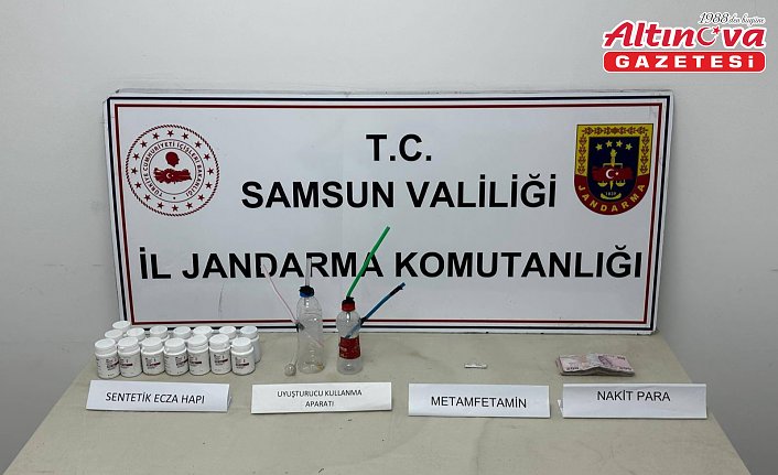 Samsun'da uyuşturucu operasyonunda bir zanlı yakalandı