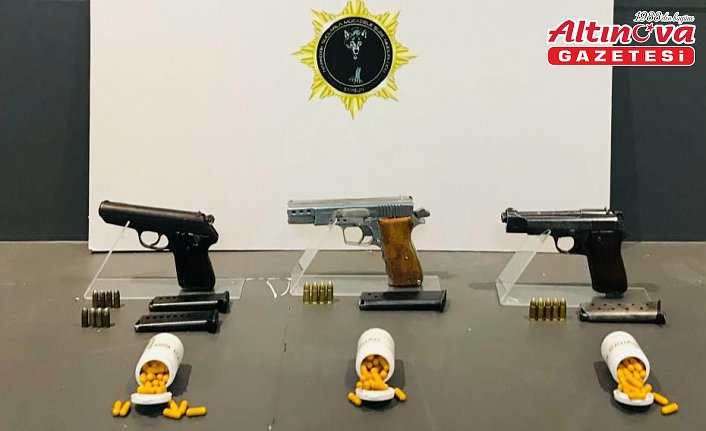 Samsun'da uyuşturucu ve silah operasyonlarında 2 zanlı yakalandı