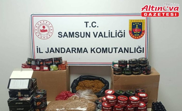Samsun'da kaçakçılık operasyonu düzenlendi