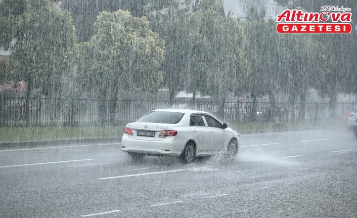Samsun'da sağanak etkili oldu