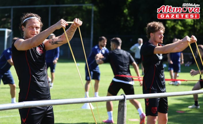 Samsunspor, Hollanda'da kampında kuvvet çalıştı