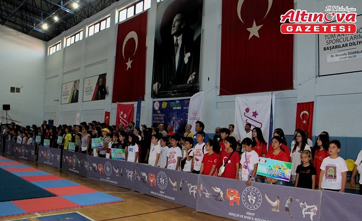 Sinop'ta yaz spor okulları açıldı