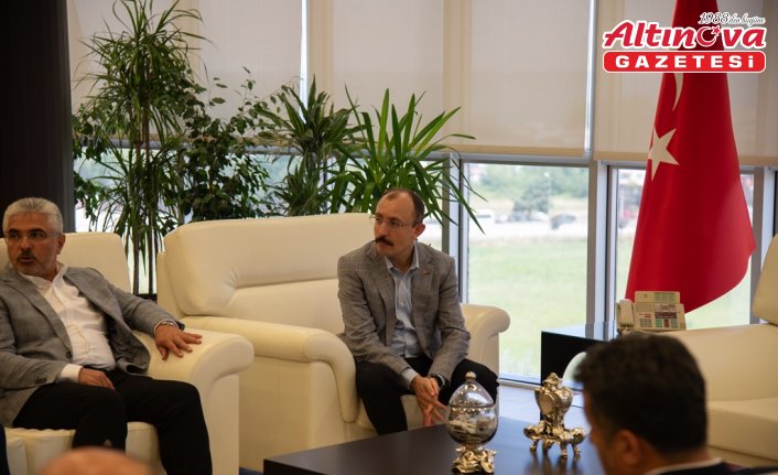 TBMM Plan ve Bütçe Komisyonu Başkanı Muş'tan OMÜ'ye ziyaret