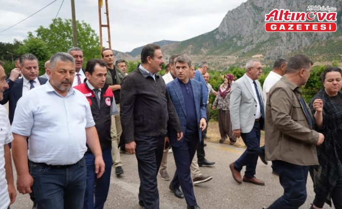 TBMM Zirai Don Araştırma Komisyonu Amasya’da incelemelerde bulundu
