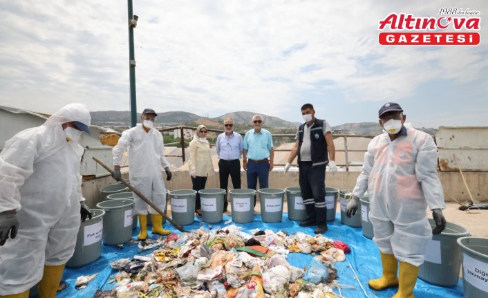 Tokat Belediyesi atık karakterizasyonu çalışmasına başladı