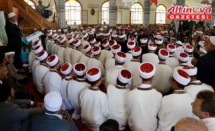 Trabzon'da 87 hafız için icazet töreni düzenlendi