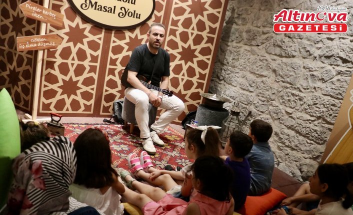 Trabzon'da çocuklar Anadolu masallarıyla buluşturuldu