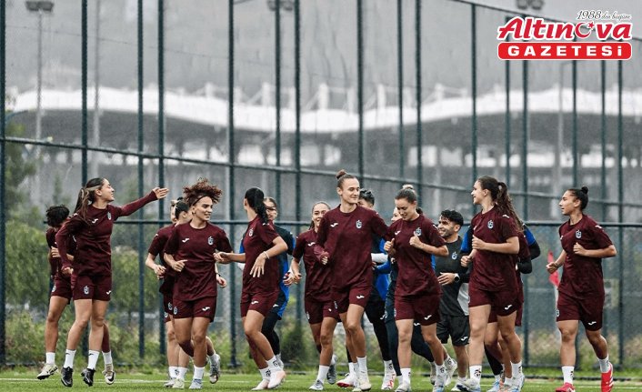Trabzonspor Kadın Futbol Takımı, yeni sezon hazırlıklarına başladı