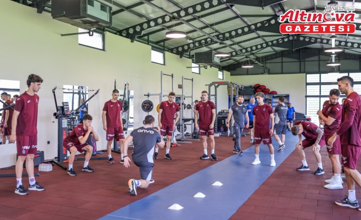 Trabzonspor'da yeni sezon hazırlıkları
