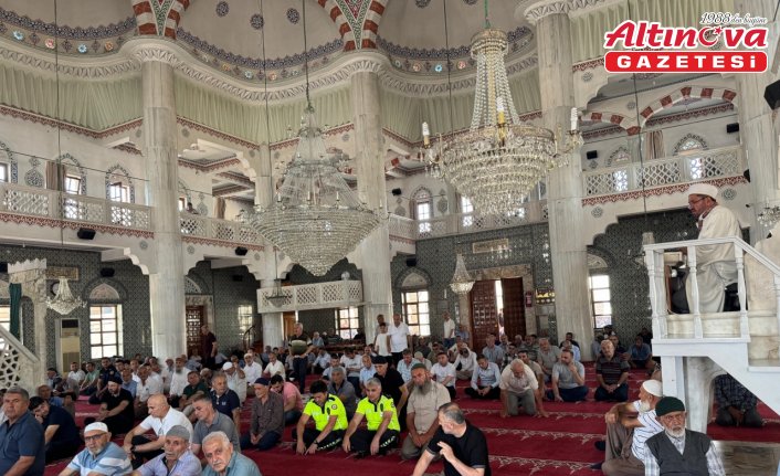 Turhal'da 15 Temmuz şehitleri için mevlit okutuldu