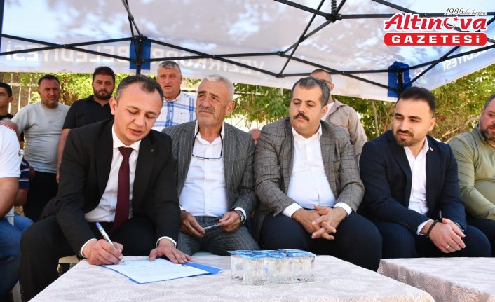 Vezirköprü'de yaptırılacak sağlık hizmetleri istasyonu için çalışmalar başladı