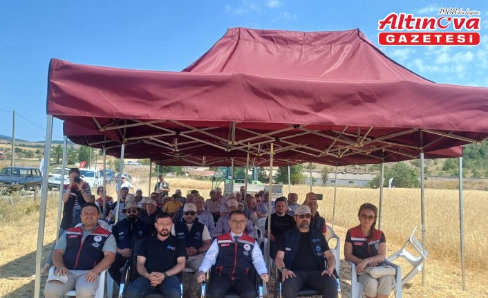 Yeniçağa'da çiftçilere eğitim verildi