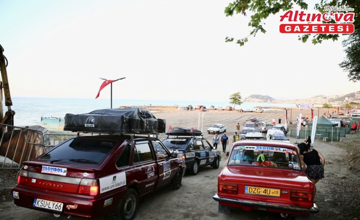 “Zlombol Rallisi“nin son durağı Giresun oldu