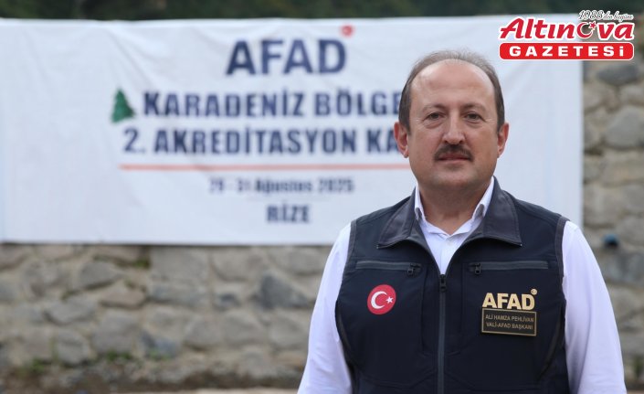 AFAD Başkanı Pehlivan, Karadeniz Bölgesi 2. Akreditasyon Kampı'nı ziyaret etti: