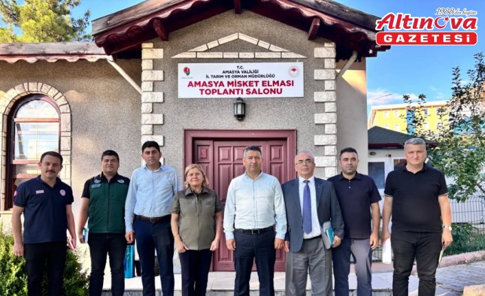 Amasya Tarım ve Orman Müdürlüğünde değerlendirme toplantısı yapıldı