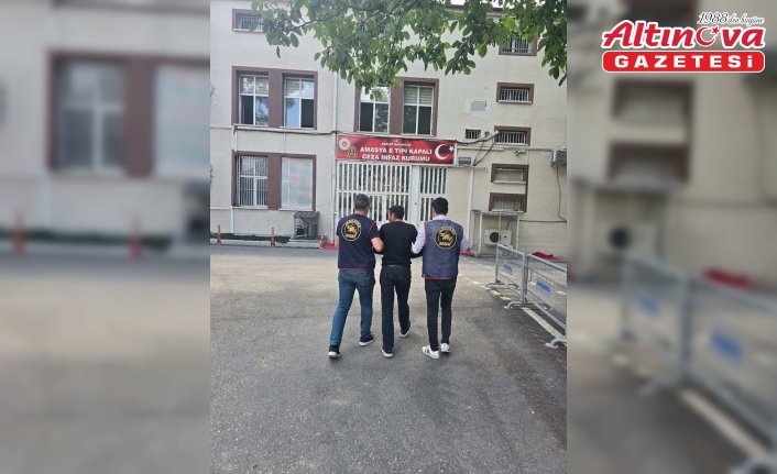 Amasya'da 24 yıl kesinleşmiş hapis cezası bulunan firari yakalandı