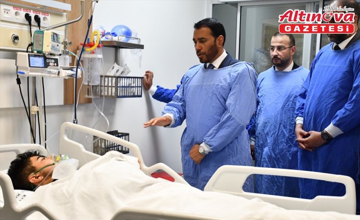 BAE'nin Ankara Büyükelçisi Zahiri'den Trabzon'daki kazada yaralananlara ziyaret