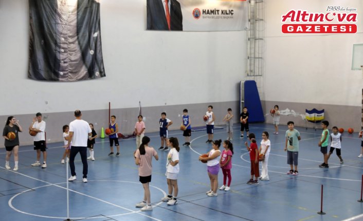 Bafra'da “Yaz Spor Okulları“ gençlerin gelişimine katkı sağlıyor