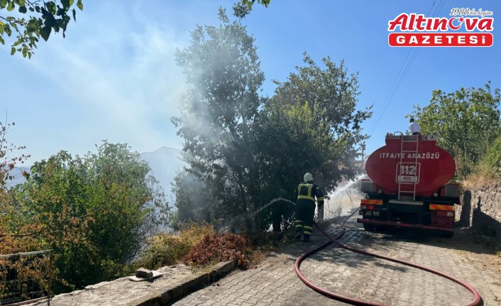 Bartın'da ağaçlık alanda çıkan yangın söndürüldü