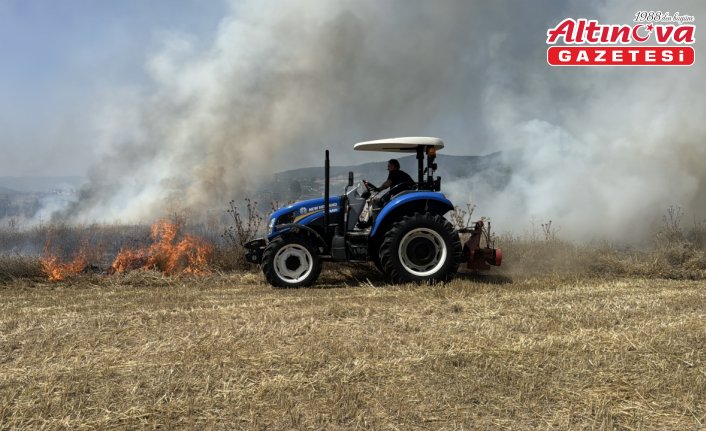 Bolu'da otluk alanda çıkan yangın söndürüldü