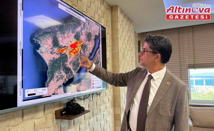 Çanakkale yangınlarının etki alanları uydu fotoğraflarıyla modellendi
