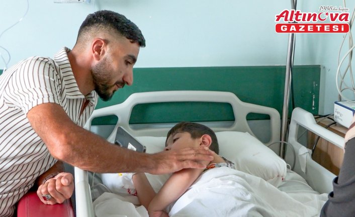 Doğuştan kalp rahatsızlığı bulunan küçük Miran, Diyarbakır'daki tedaviyle hayata tutundu