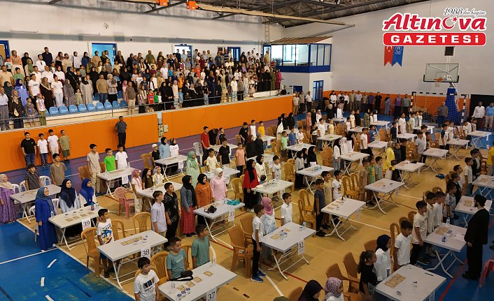 Düzce'de yaz Kur'an kursları bilgi yarışması ve futbol turnuvası düzenlendi