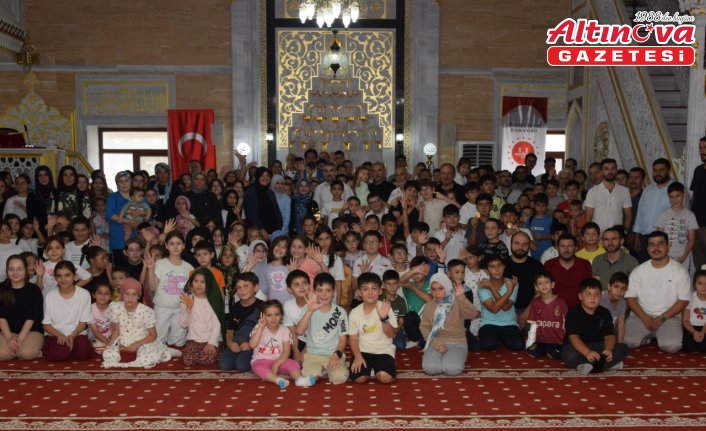 Espiye'de Kur'an kursu öğrencileri çocuk şenliğinde buluştu