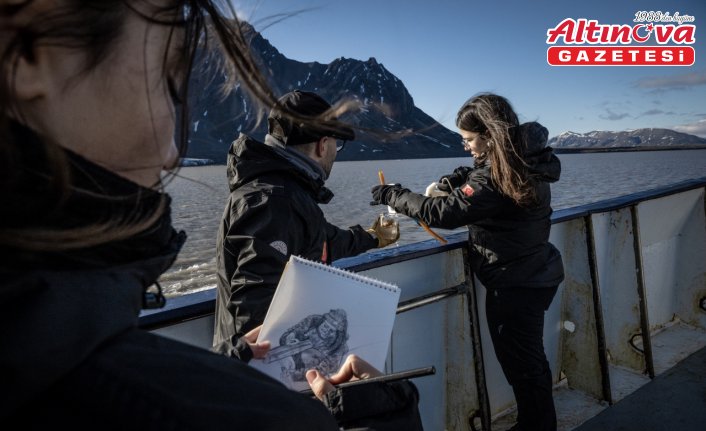 Genç bilim insanları Kuzey Kutbu'nda çalışmalar gerçekleştirdi