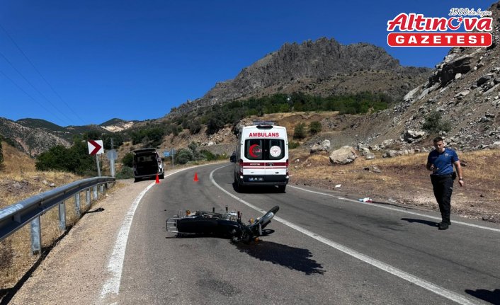 Giresun'da motosiklet kazasında sürücü hayatını kaybetti