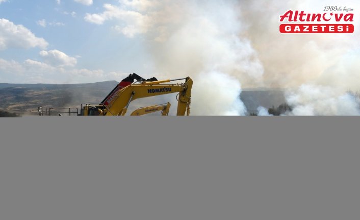 GÜNCELLEME  - Karabük'te ormanlık alanda yeniden yangın çıktı