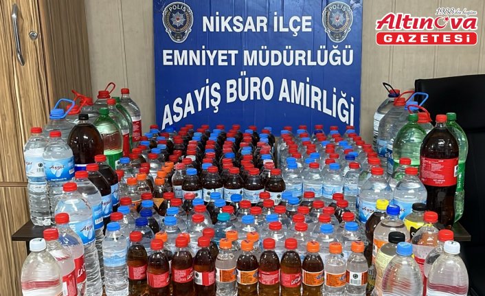 GÜNCELLEME - Tokat'ta sahte alkol ele geçirilen operasyonda yakalanan şüpheli tutuklandı