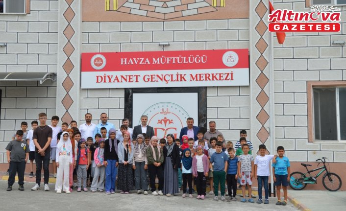 Havza Belediyesinden Kur'an kursu öğrencilerine ikram