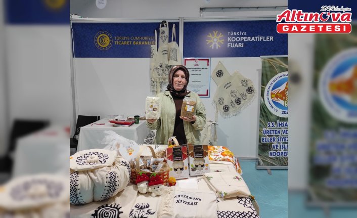 İhsangazi kadın kooperatifi Türkiye Kooperatifler Fuarına katıldı