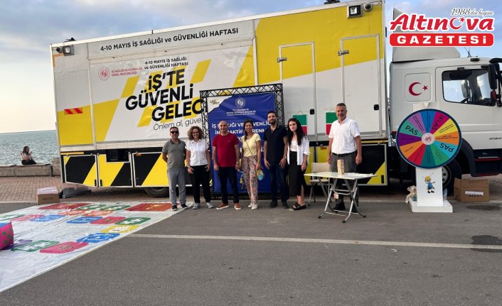 “İş'te Güvenli Gelecek Tırı“ Samsun'da