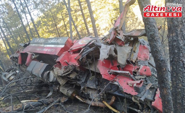 Karabük'te arazözün devrilmesi sonucu 2 kişi yaralandı