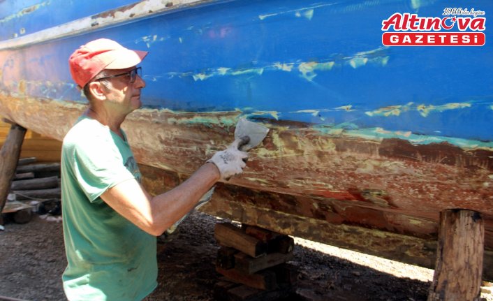 Karadenizli balıkçıların yeni av sezonu için hazırlıkları sürüyor