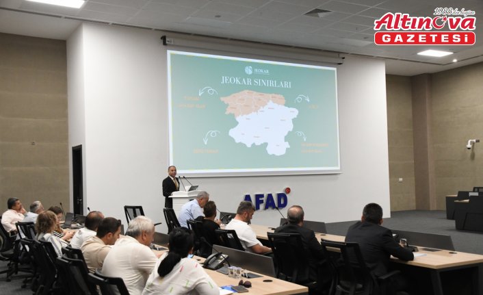 Kastamonu Güney Karadeniz Jeoparkı Değerlendirme Toplantısı düzenlendi