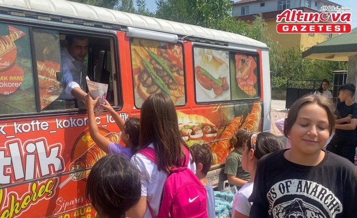 Kaymakam Özbalta, yaz Kur'an kursu öğrencileriyle piknik yaptı