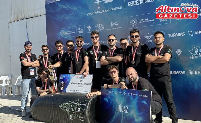KBÜ'nün iki Hyperloop takımı TEKNOFEST 2025 finalinde