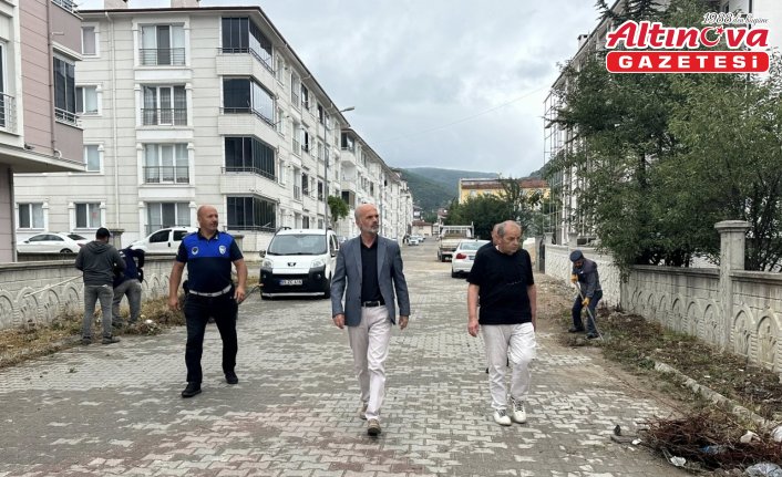 Ladik'te ilçe genelinde temizlik çalışması başlatıldı