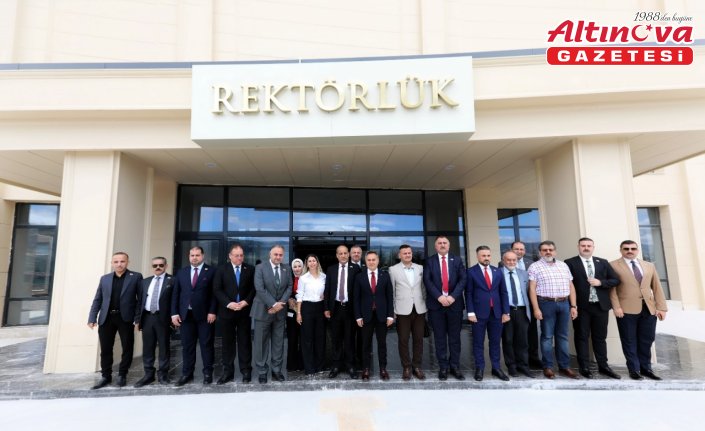 Musul Belediyesi heyetinden TOGÜ'ye ziyaret