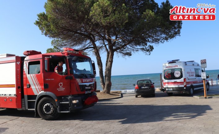 Ordu'da denizde boğulma tehlikesi geçiren kişi kurtarıldı