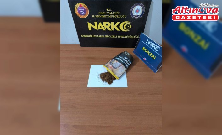 Ordu'da uyuşturucu ele geçirilen otomobildeki 2 zanlı tutuklandı